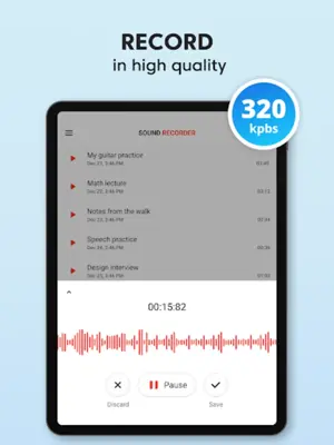 Sound Recorder Plus Voice Rec android App screenshot 6